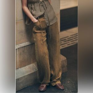 ZARA…. PAJAMA PANTS WITH BOW